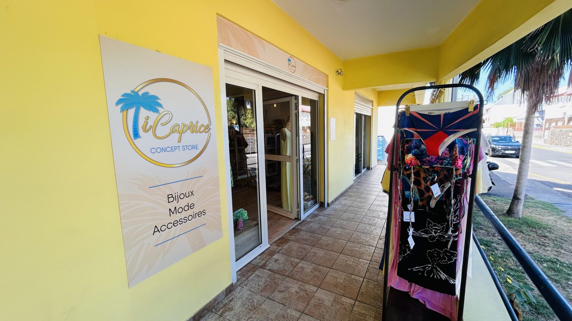 Boutique Ti Caprice à Saint-Leu, concept store à La Réunion