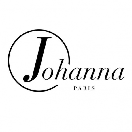 Logo Johanna Paris - collection de prêt-à-porter chic et raffiné pour femme, disponible à la boutique Ti Caprice à Saint-Leu