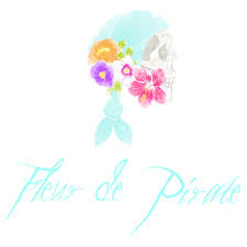 Logo Fleur de Pirate - marque de prêt-à-porter bohème disponible à la boutique Ti Caprice à Saint-Leu, La Réunion