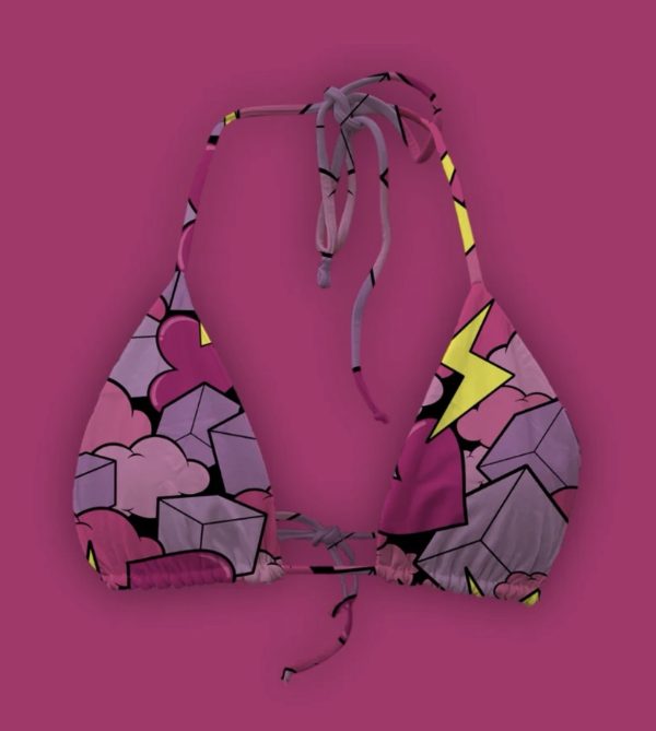 Triangle Rose electrique