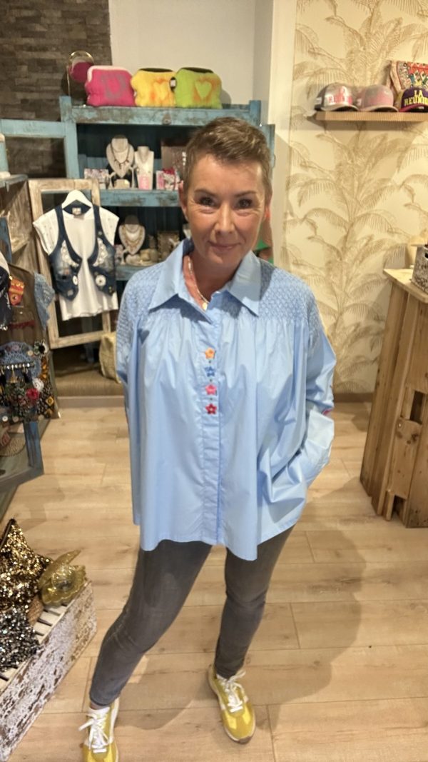 Chemise fleur