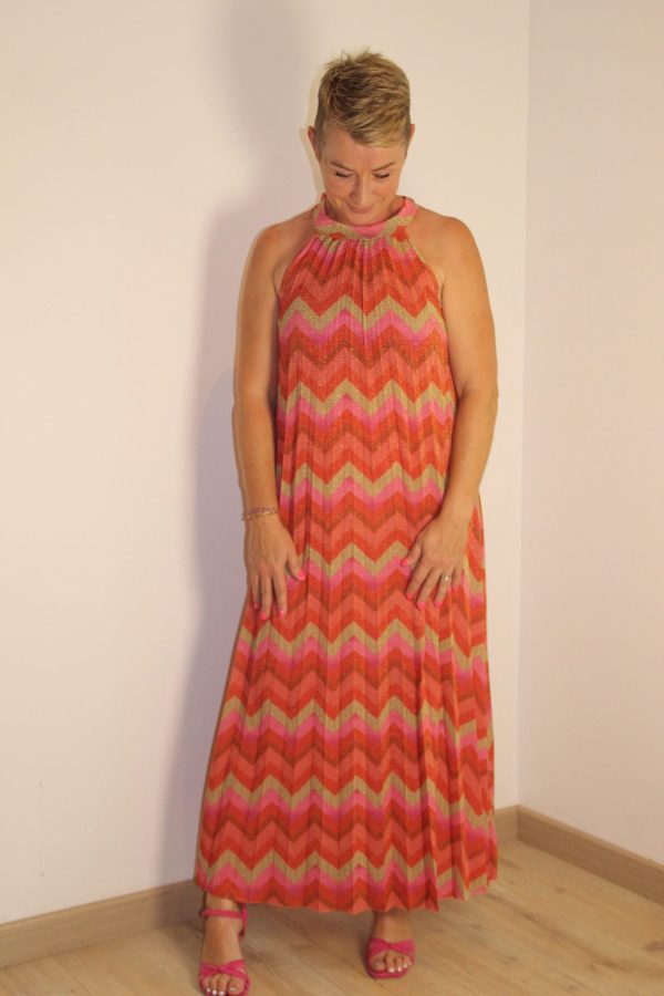 Robe longue paillette