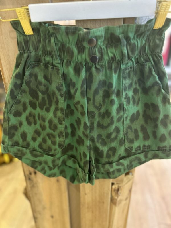 Short leopard vert