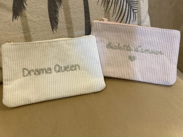 Pochette velour