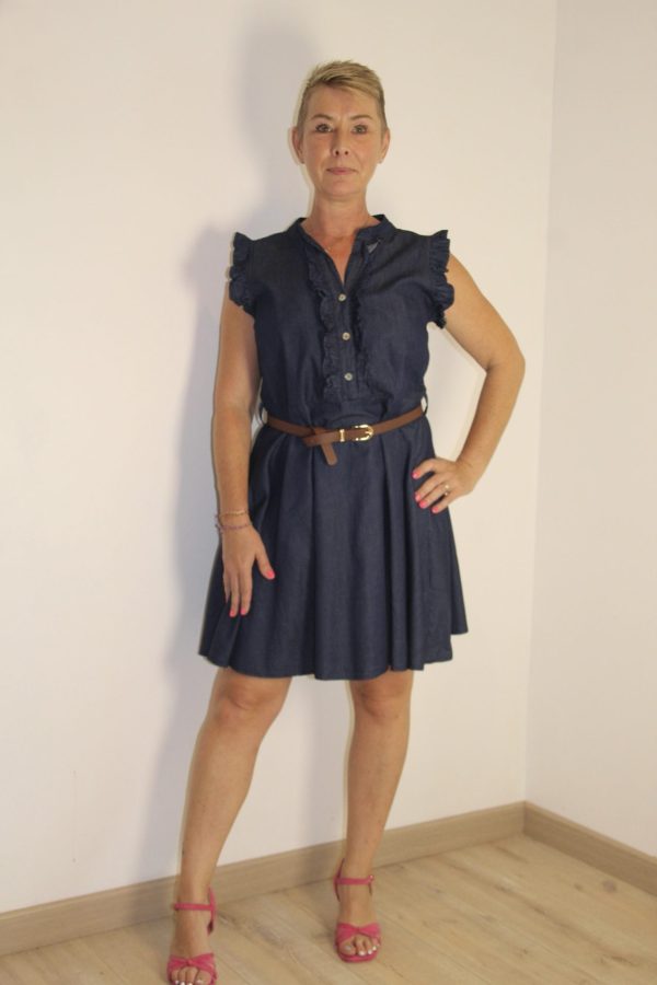 Robe courte jean