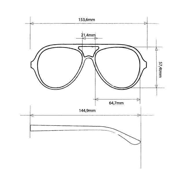 Lunettes de soleil OK021BK-YE – Image 8