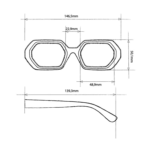 Lunettes de soleil OK022CH-GR – Image 8