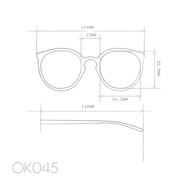 Lunettes de soleil OK045-BK – Image 8