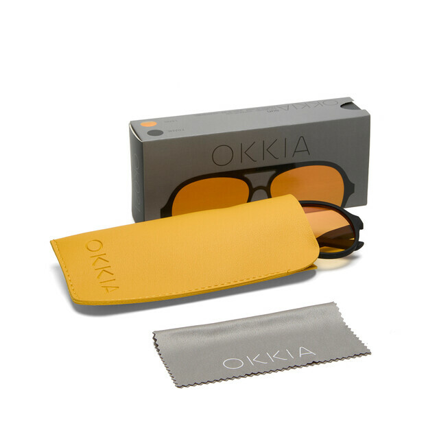 Lunettes de soleil OK021BK-YE – Image 7