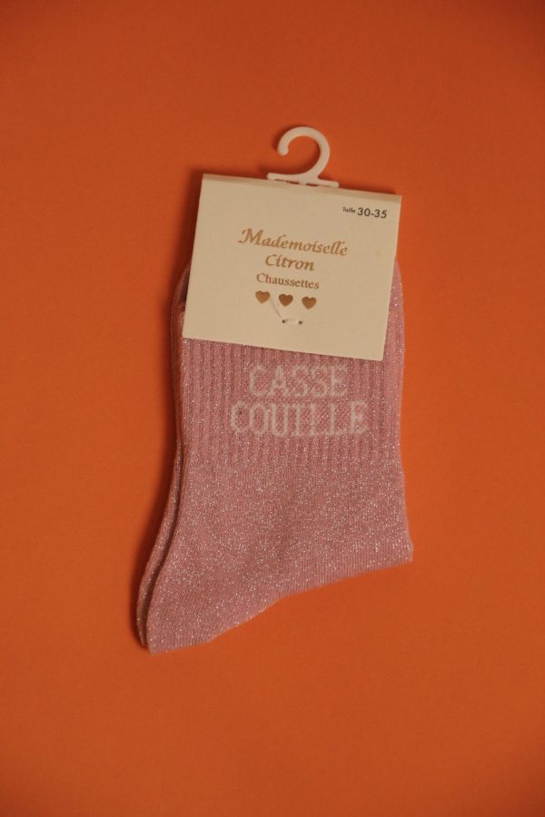 Chaussettes paillette Casse-couille