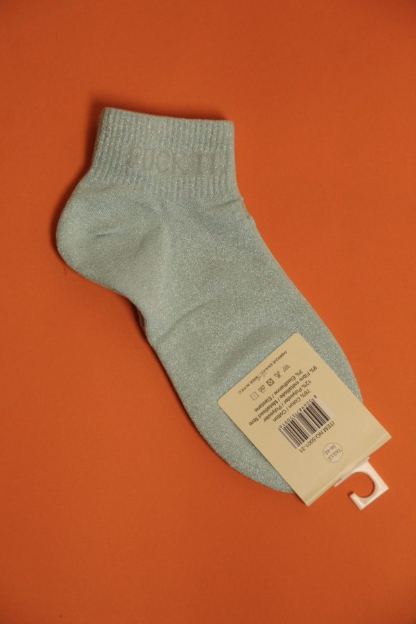 Chaussettes paillettes Fuck it