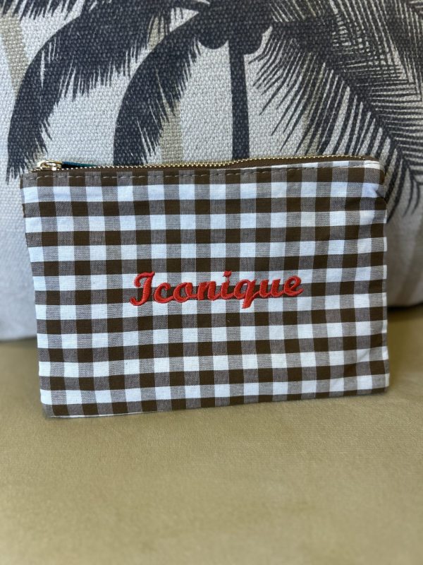 Pochette vichy iconique